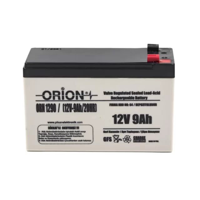 Orion 12V 9Ah AGM Akü