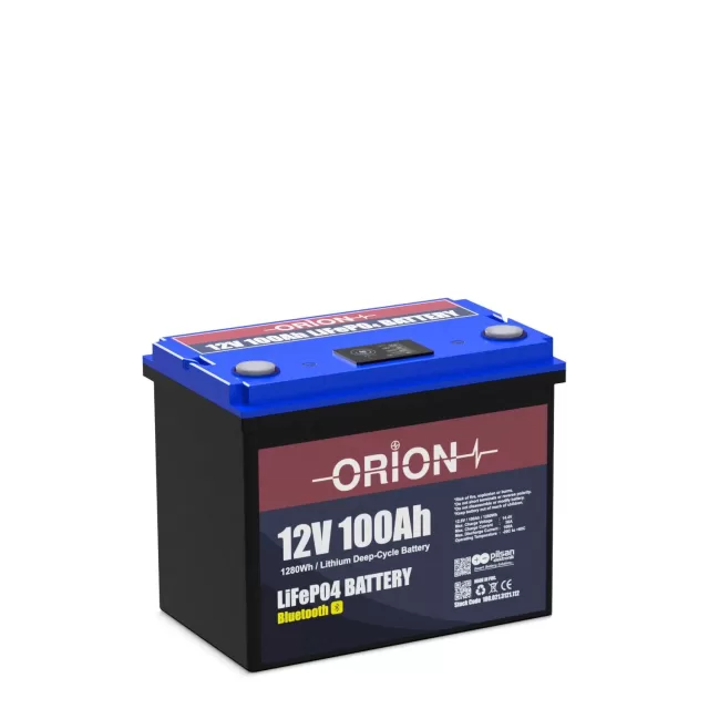 Orion 12V 100Ah LiFePO4 Akü