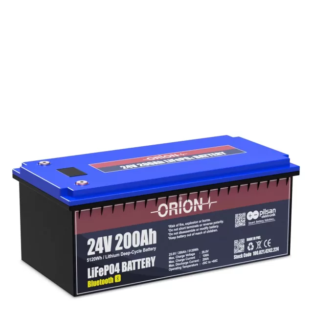 Orion 24V 200Ah LiFePO4 Akü