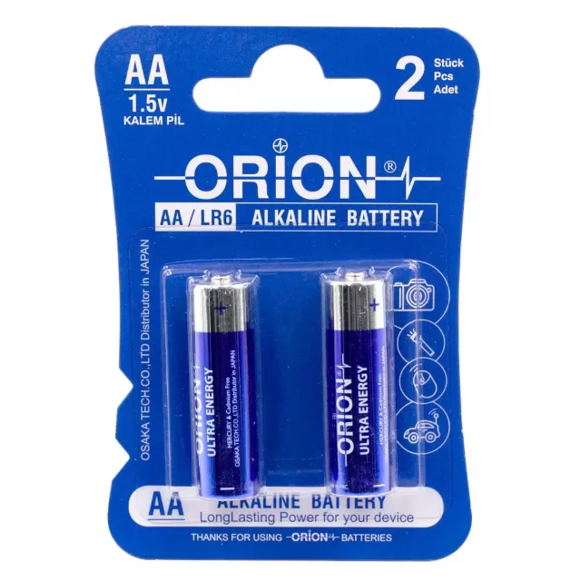Orion Alkalin 14500 ( AA ) Pil