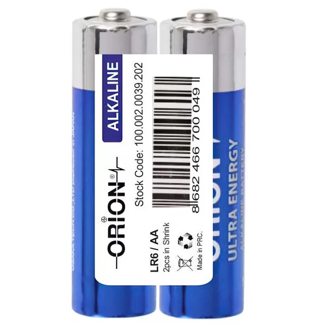 Orion Alkalin 14500 ( AA ) Pil