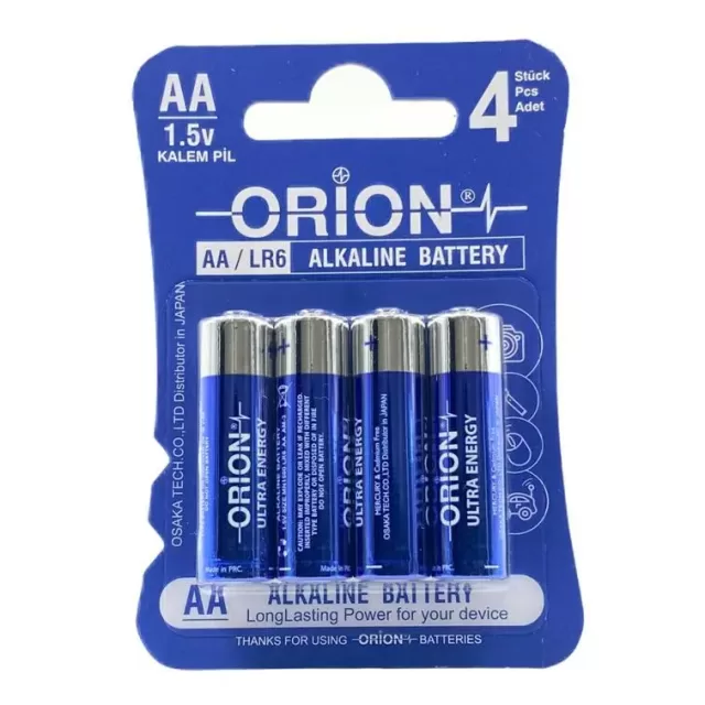 Orion Alkalin 14500 ( AA ) Pil