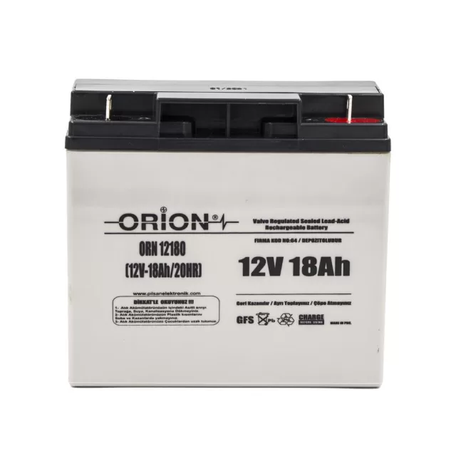 Orion 12V 18Ah AGM Akü